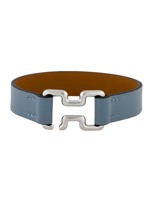 Hermès Leather Tonight Wrap Bracelet