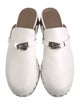 Hermès Carlotta Leather Mules