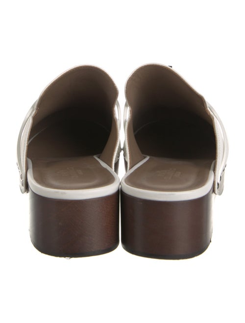 Hermès Carlotta Leather Mules