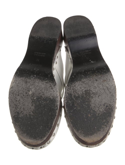 Hermès Carlotta Leather Mules