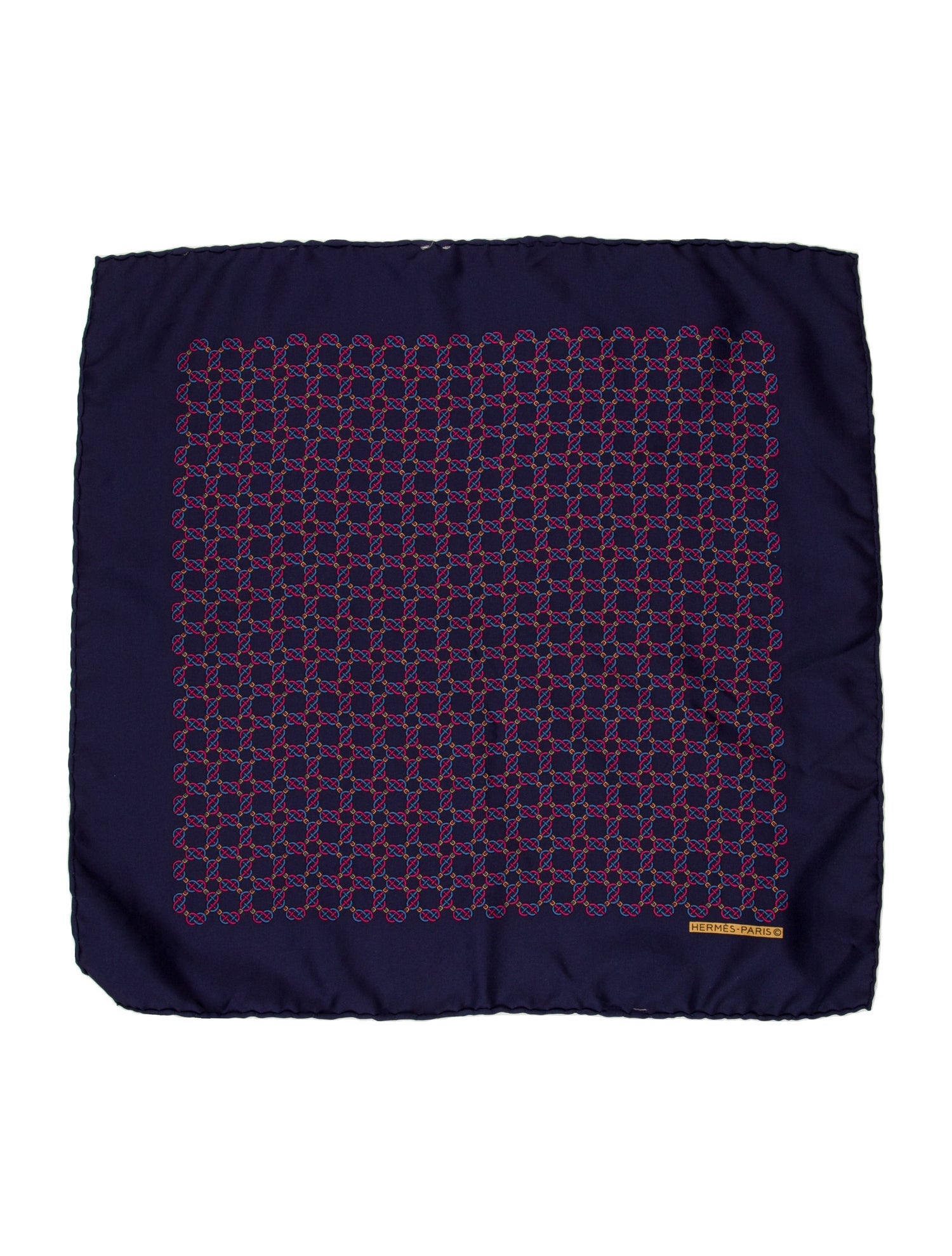 Hermès Silk Pocket Square