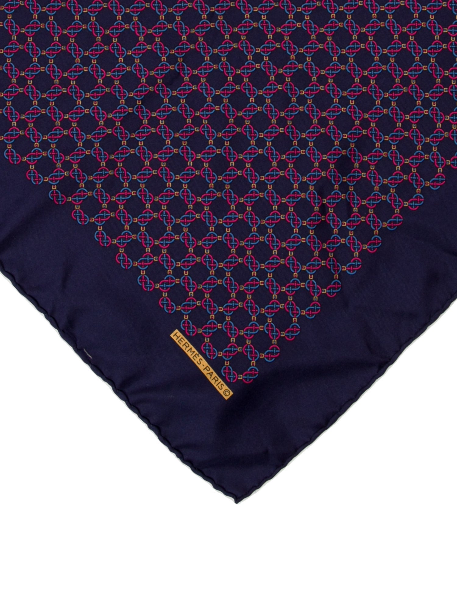 Hermès Silk Pocket Square