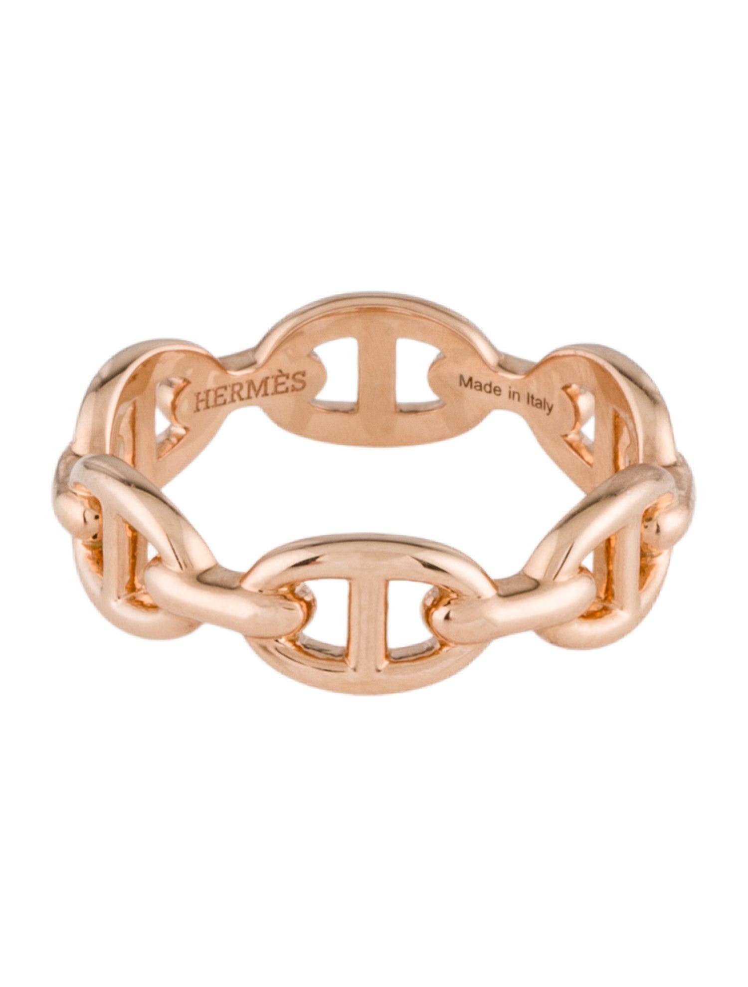 Hermès Chaine d'Ancre Enchainee Ring, Small Model