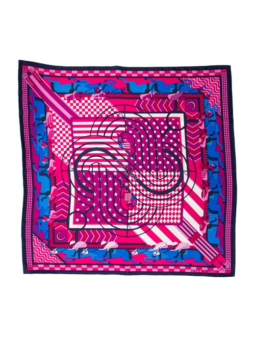 Hermès Steeple Chase Silk Scarf