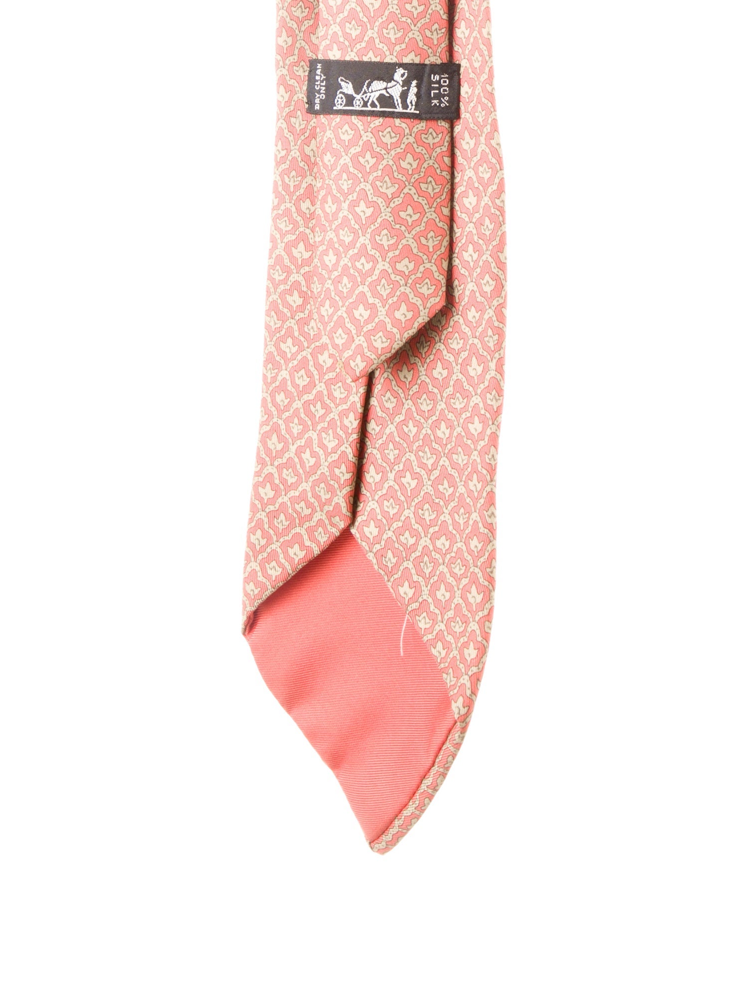 Hermès Silk Pattern Tie