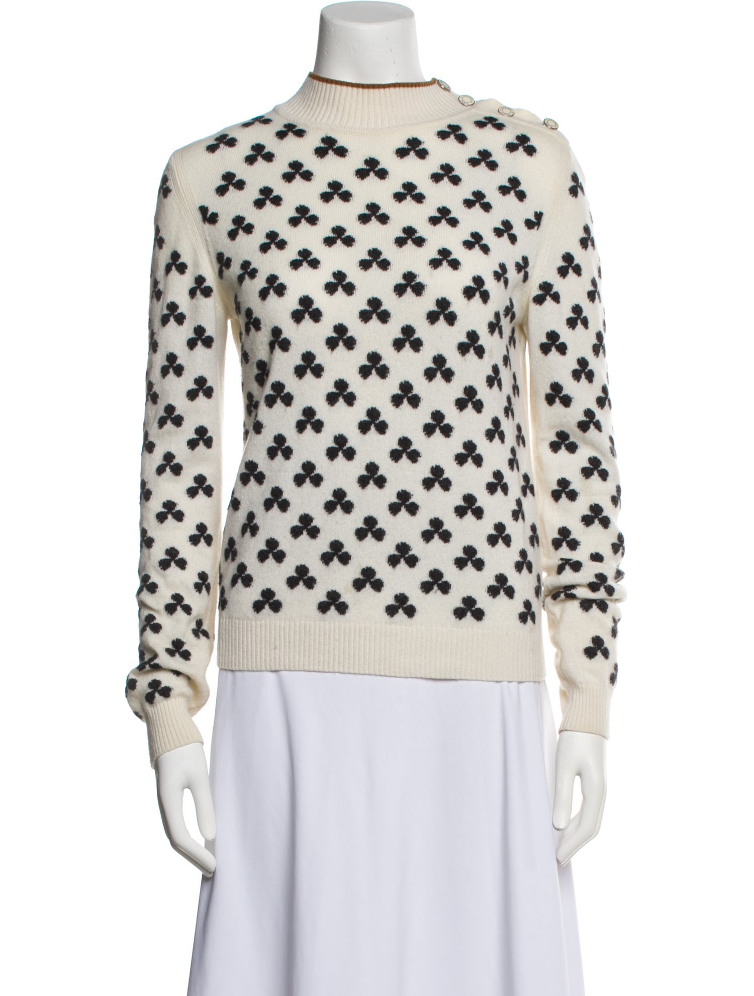 Hermès Cashmere Printed Sweater