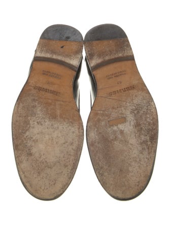 Hermès H Logo Patent Leather Loafers