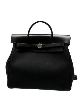 Hermès Toile Officier Herbag Backpack