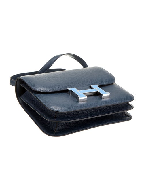 Hermès 2024 Epsom Mini Enamel Constance 18