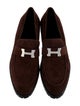 Hermès Faubourg Suede Loafers