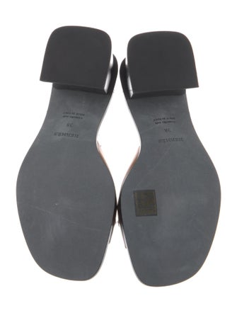 Hermès Ilot 50 Leather Slides