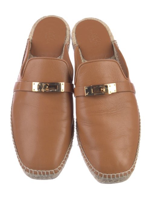 Hermès Feria Leather Mules