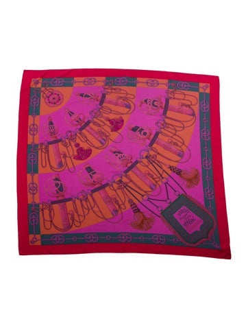 Hermès Scarves and Shawls Cliquetis Dip Dye Silk Shawl 140cm