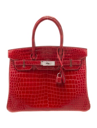 Hermès Shiny Niloticus Crocodile Birkin 30