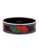 Hermès Enamel Quadrige Wide Bangle
