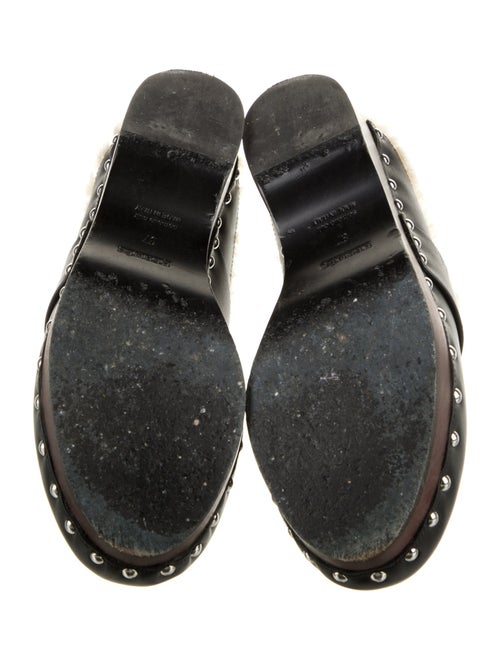 Hermès Calya Shearling Mules