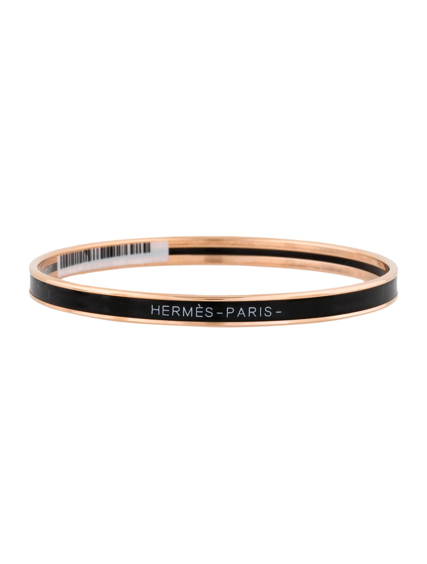 Hermès Enamel Uni Bangle Bracelet