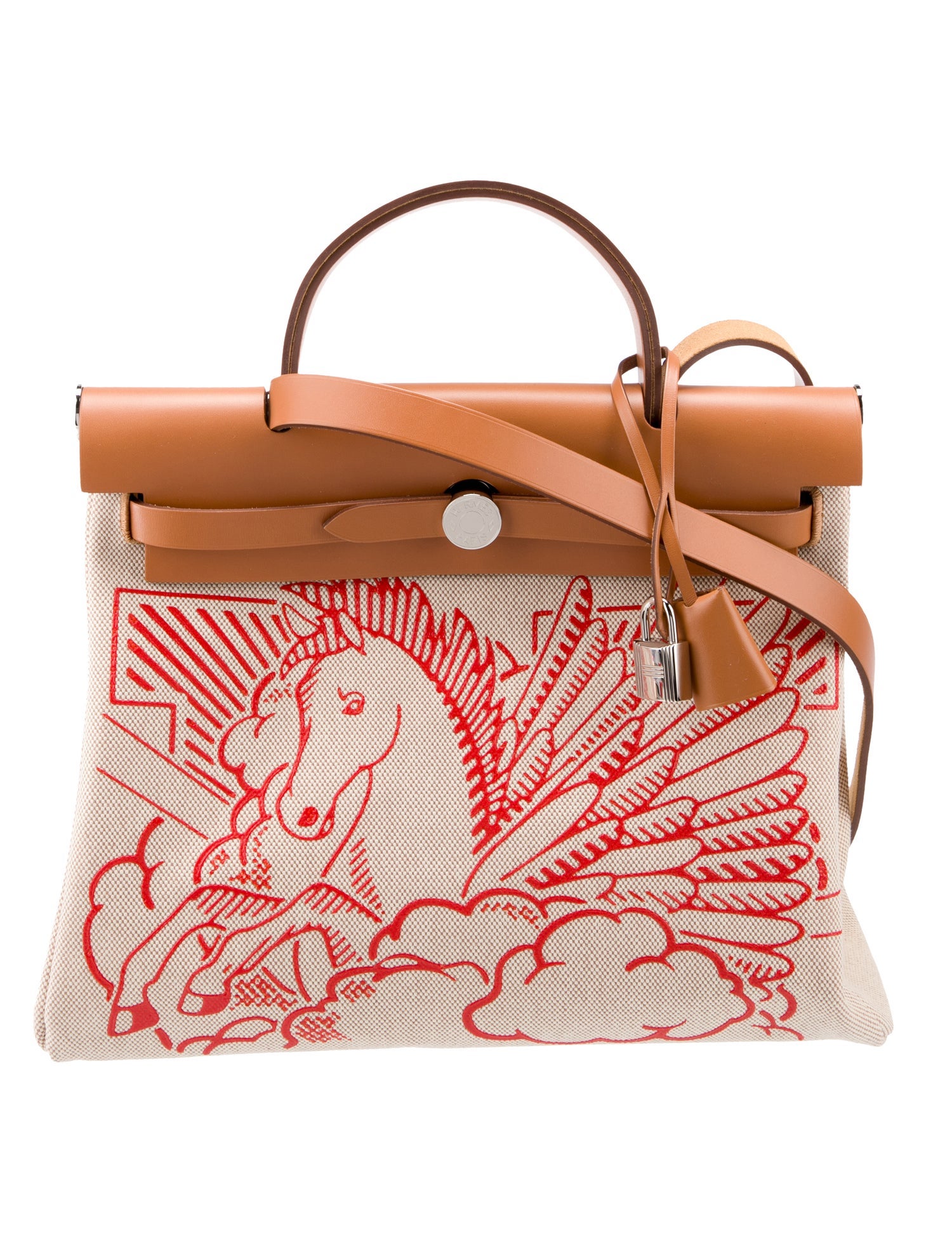Hermès Toile H Pegase Pop Herbag Zip 31