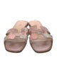 Hermès Oran Silk Slides