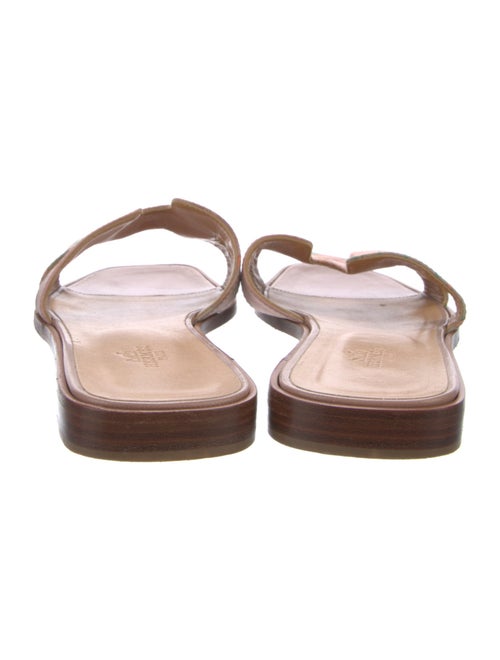 Hermès Oran Silk Slides