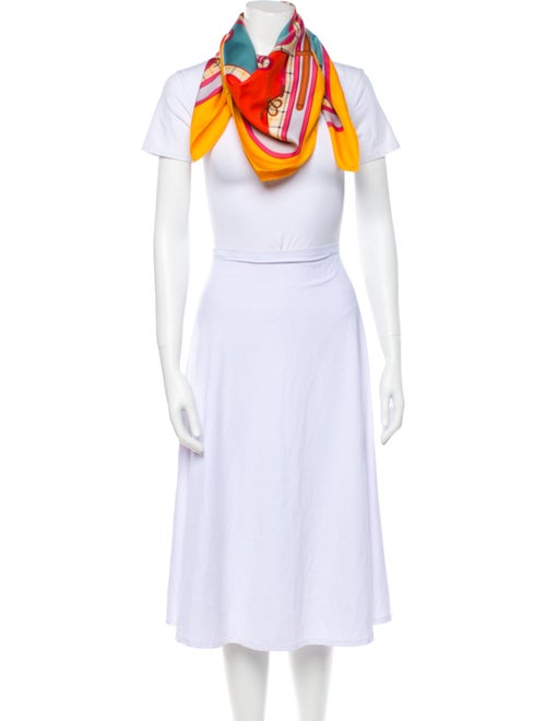 Hermès Camails Silk Scarf