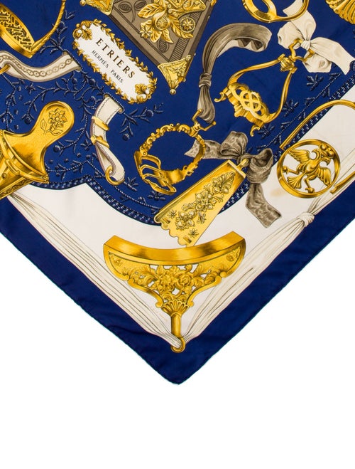 Hermès Etriers Silk Scarf