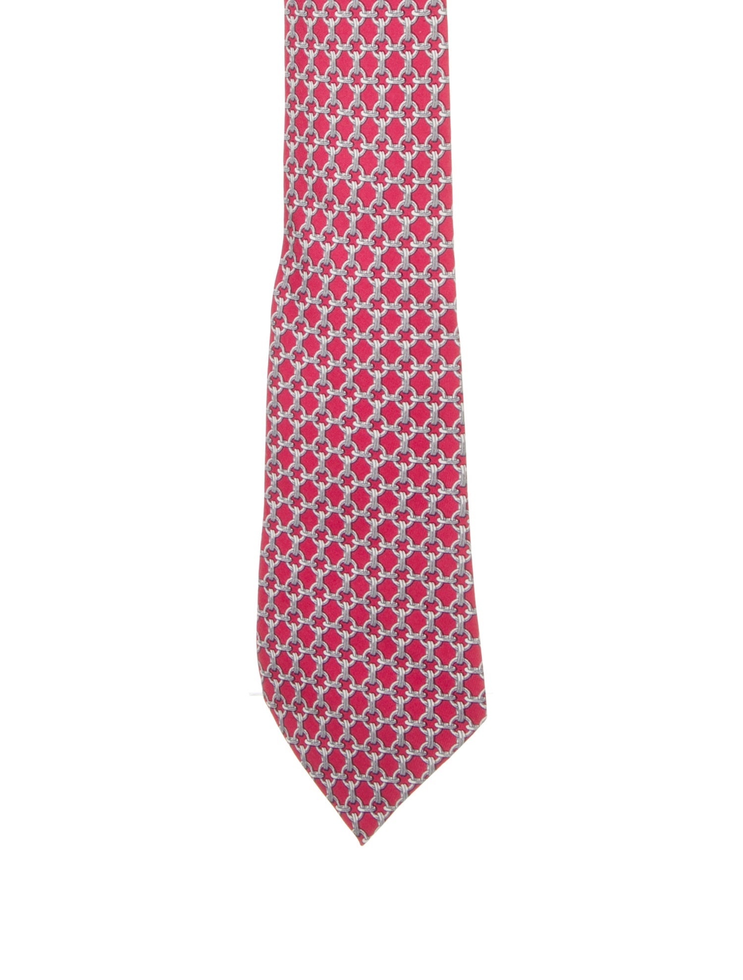 Hermès Silk Patterned Tie