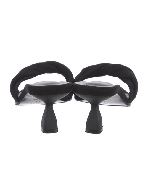 Hermès Giny 55 Suede Slides