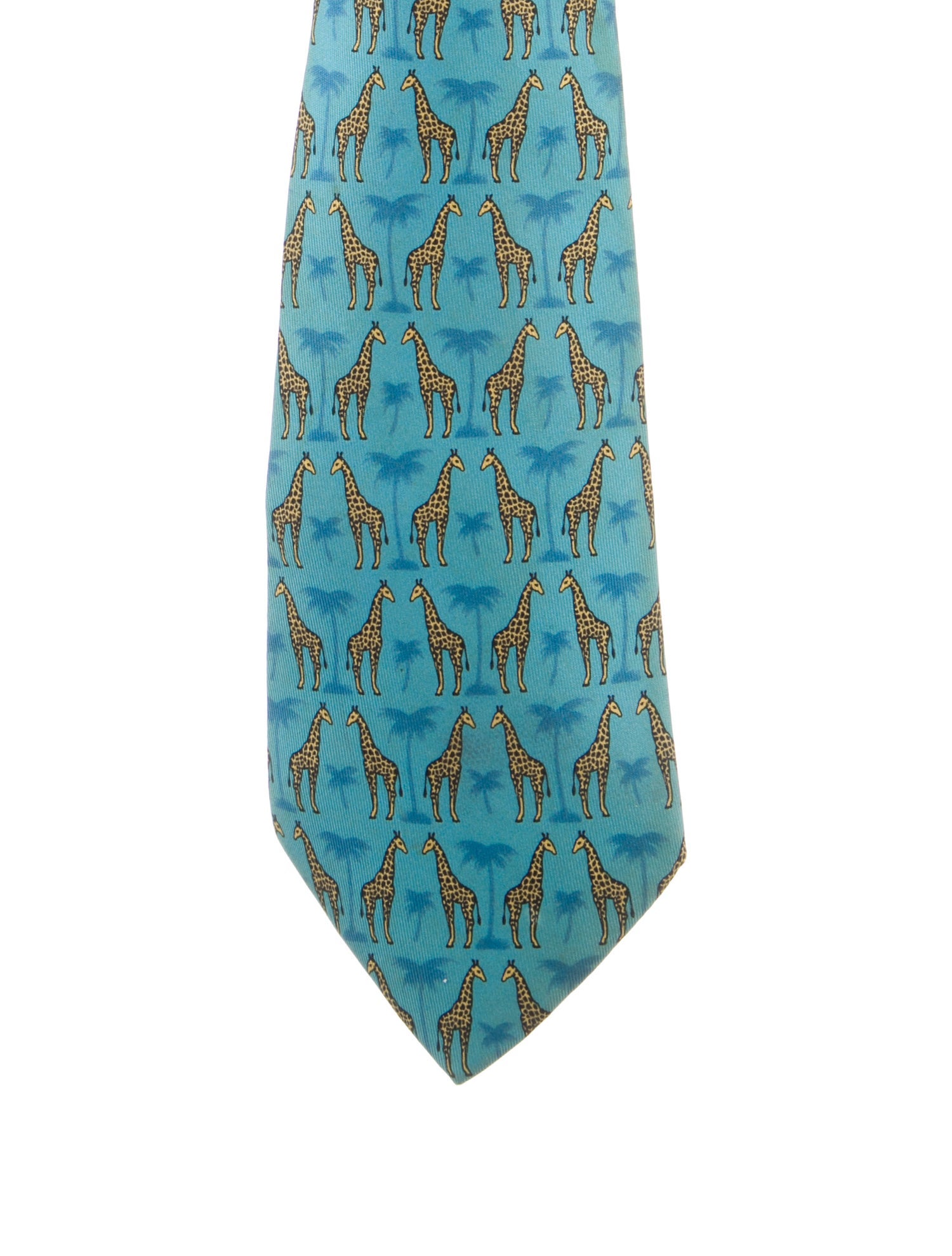 Hermès Silk Patterned Tie