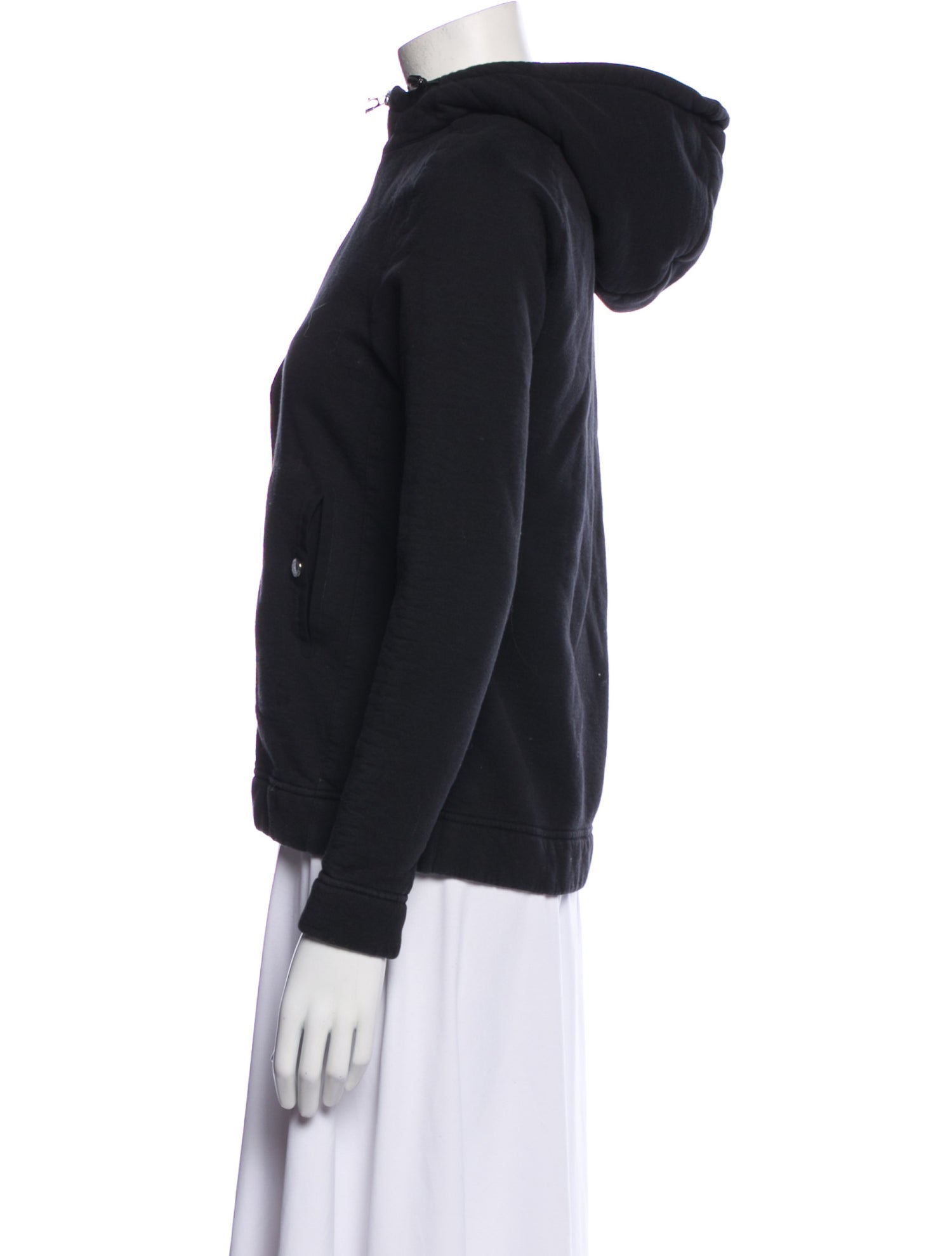 Hermès Mock Neck Long Sleeve Sweatshirt