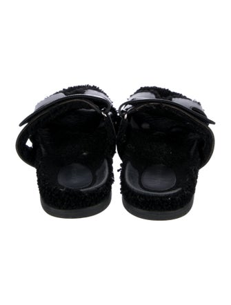 Hermès Chypre Leather Slides