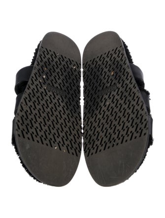 Hermès Chypre Leather Slides