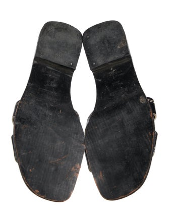 Hermès Oran Calfskin Slides