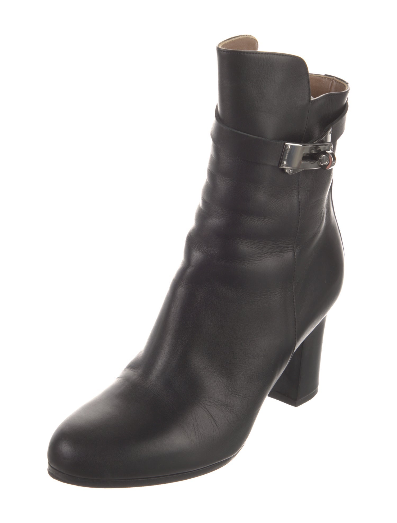 Hermès Joueuse Leather Boots