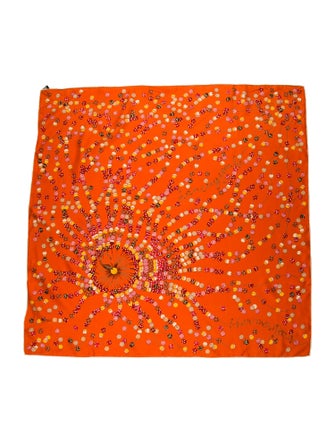 Hermès Dancing Pearls Silk Scarf
