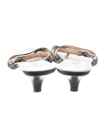 Hermès Leather Slides