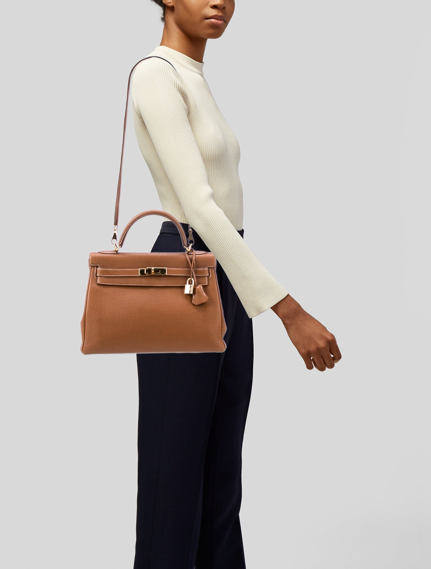 Hermès Fjord Kelly Retourne 32