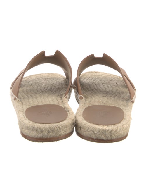 Hermès Antigua Leather Slides