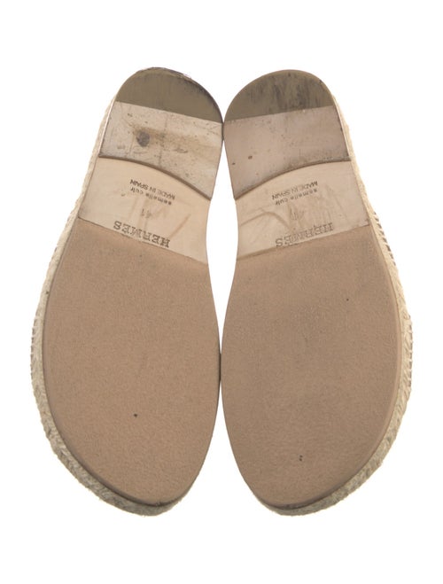 Hermès Antigua Leather Slides