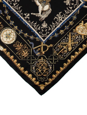 Hermès Ludovicus Magnus Silk Scarf