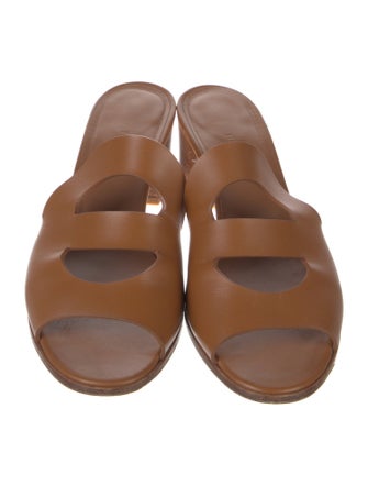 Hermès Mona Calfskin Slides