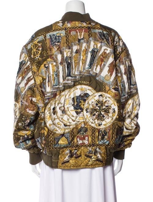 Hermès Printed Bomber Jacket