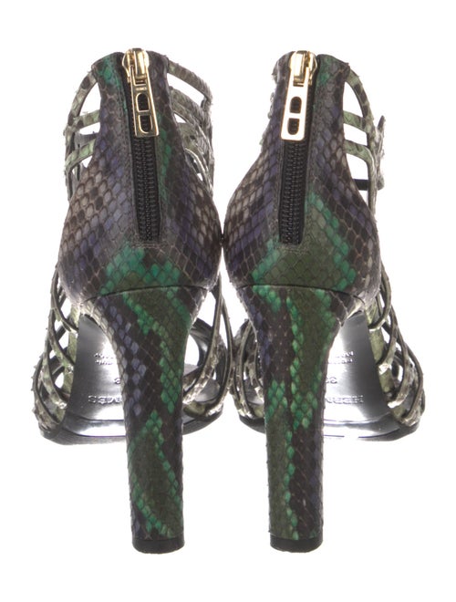 Hermès Cage Python Sandals