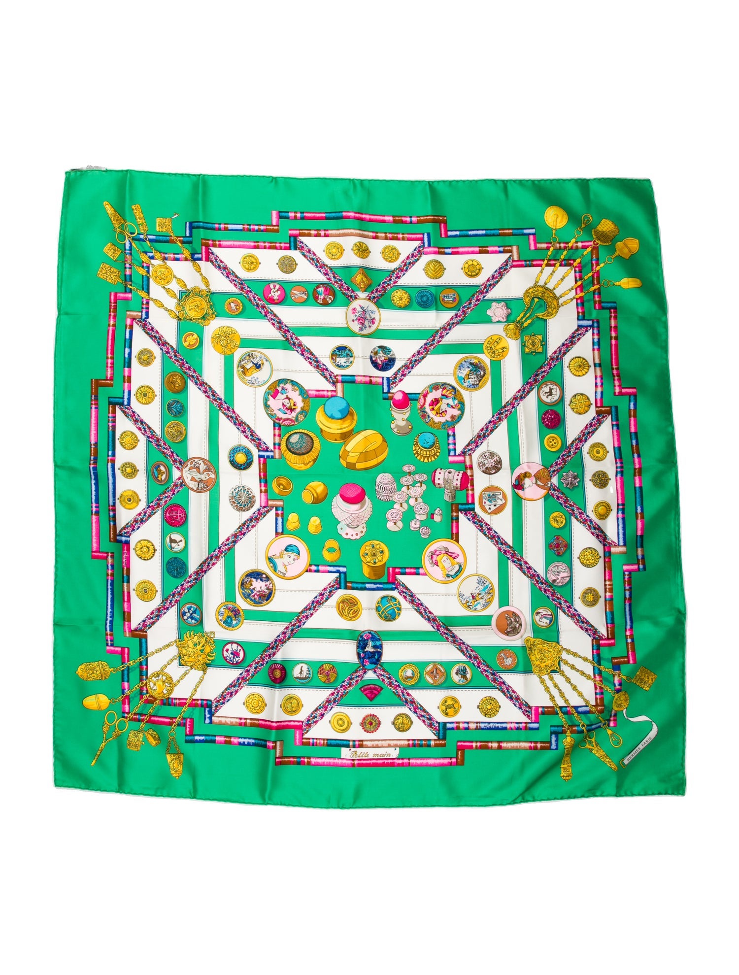 Hermès Petite Main Silk Scarf