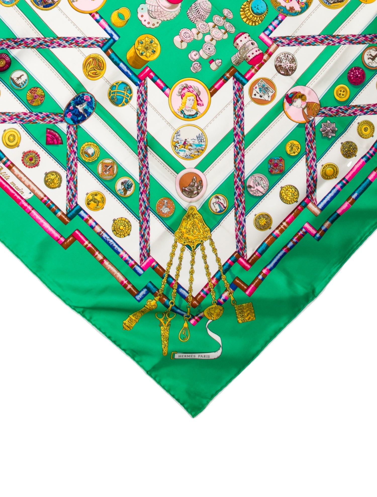 Hermès Petite Main Silk Scarf