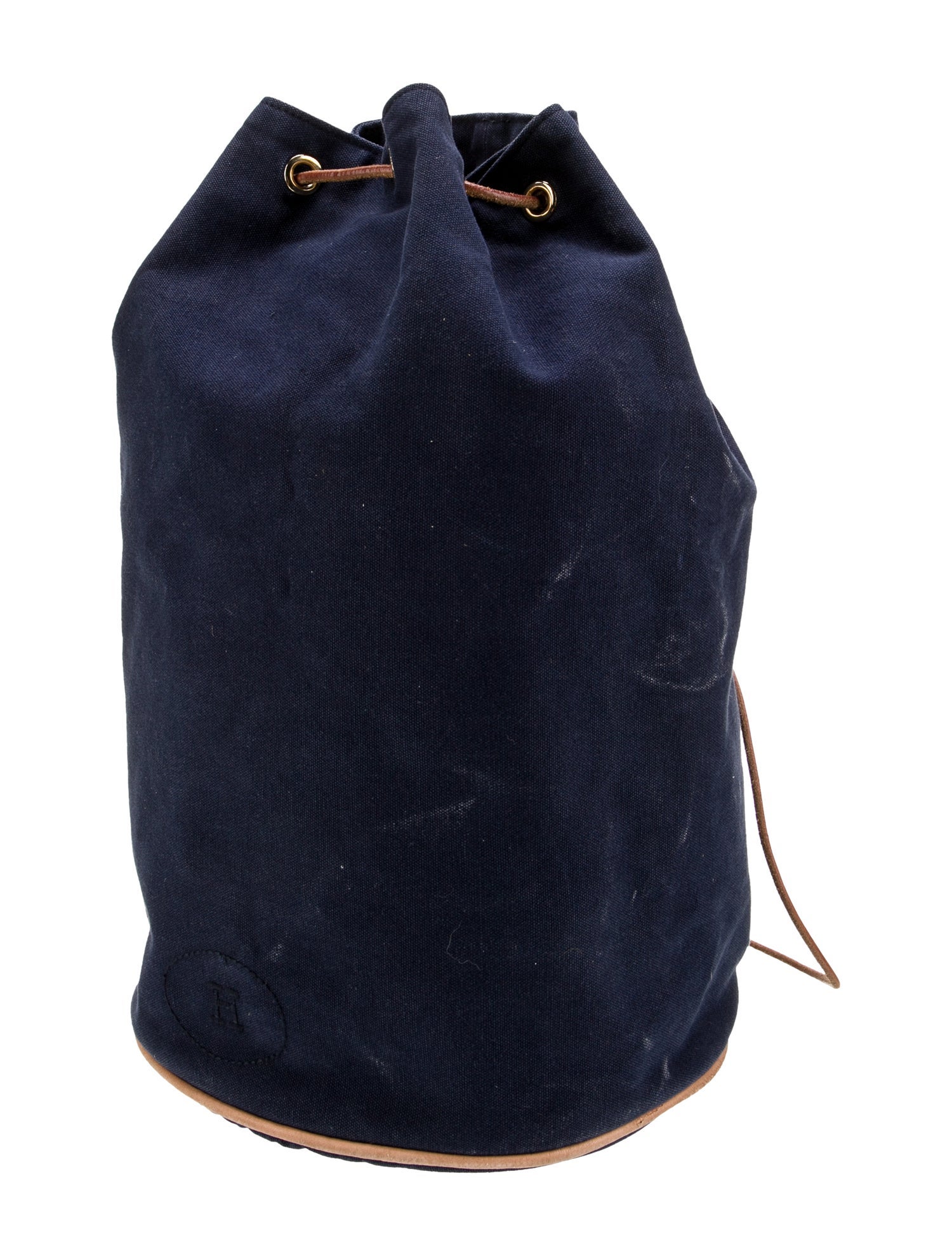 Hermès Toile Sac Polochon