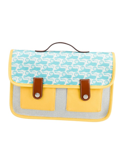 Hermès Animaux Pixel School Bag