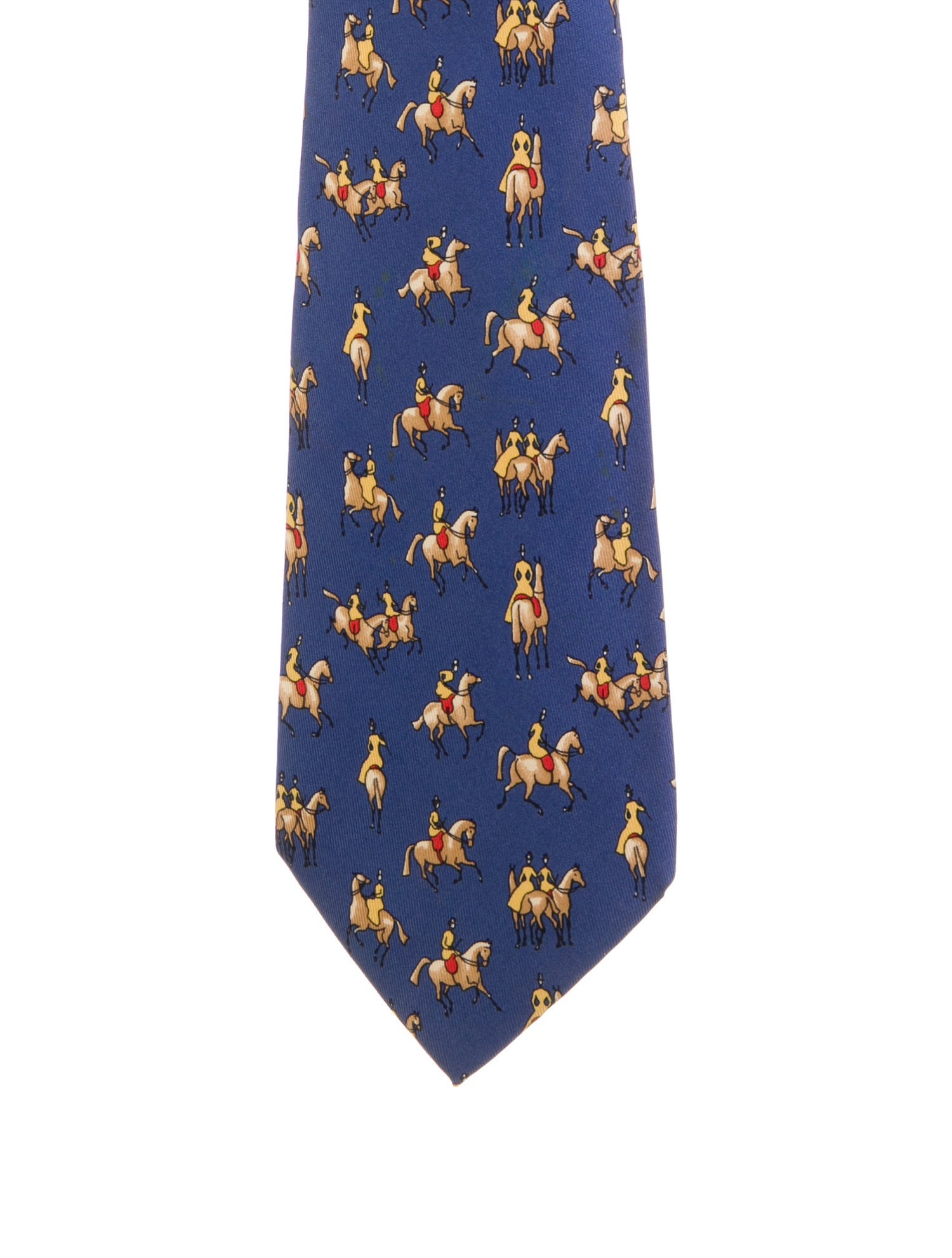 Hermès Silk Pattern Tie