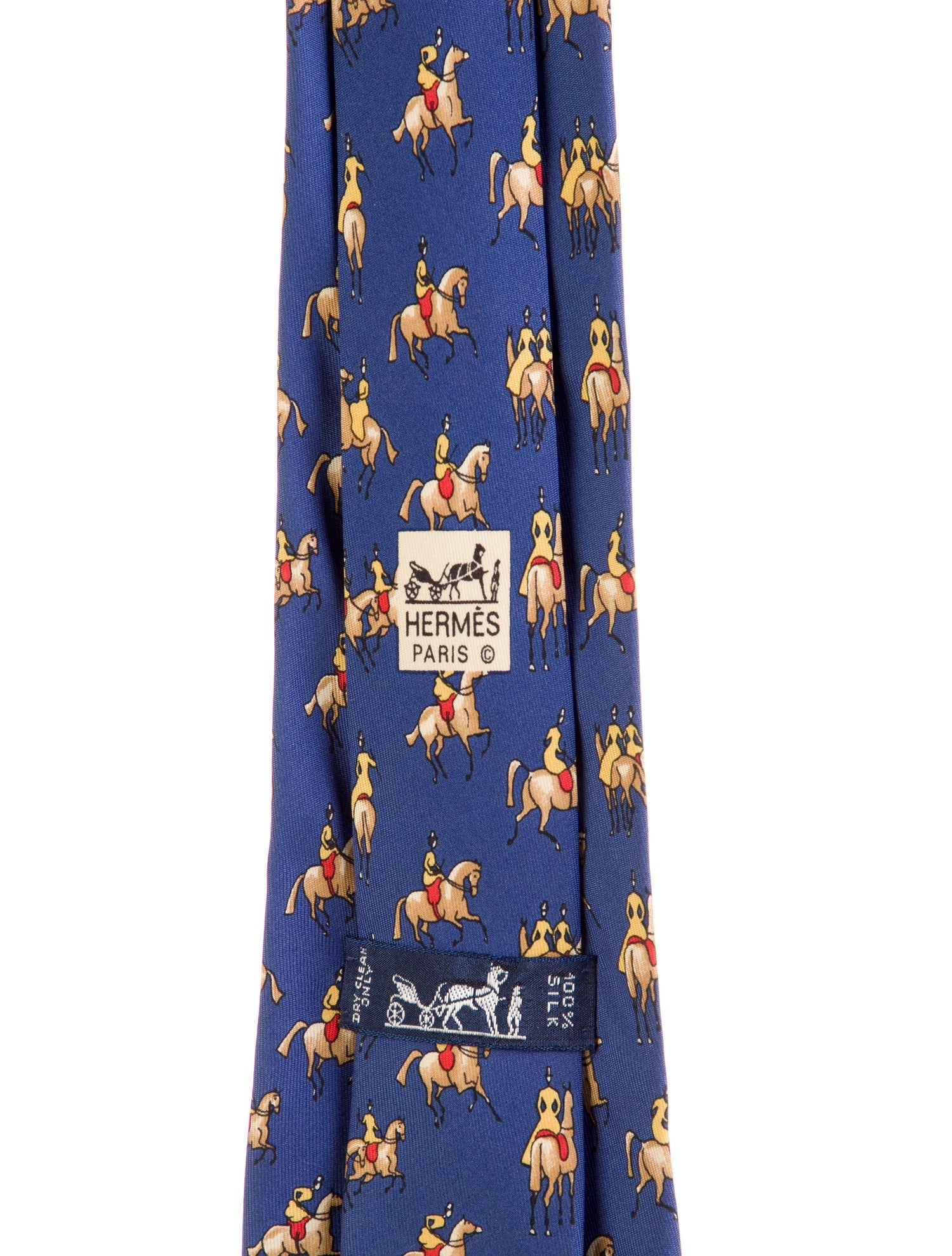 Hermès Silk Pattern Tie