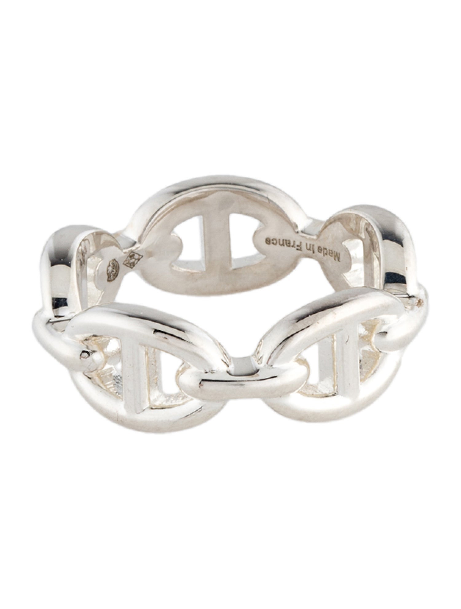 【HERMES】Chaine d'ancre Enchainee ring, small model Chaine d'ancre Enchainee ring, small model | Hermès USA